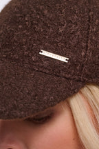 Rino and Pelle Scala dark brown cap at OSO Boutique