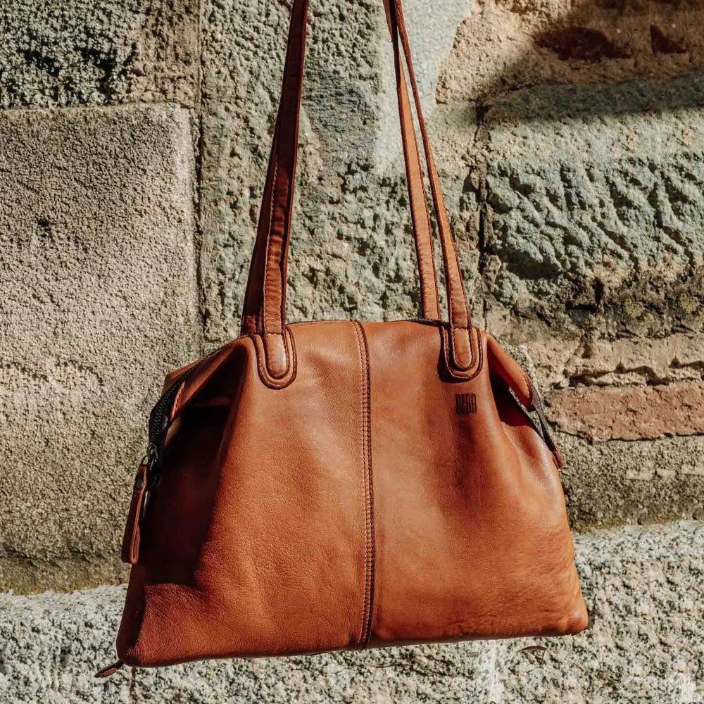 Biba Hooper Tan Brown Shoulder Bag