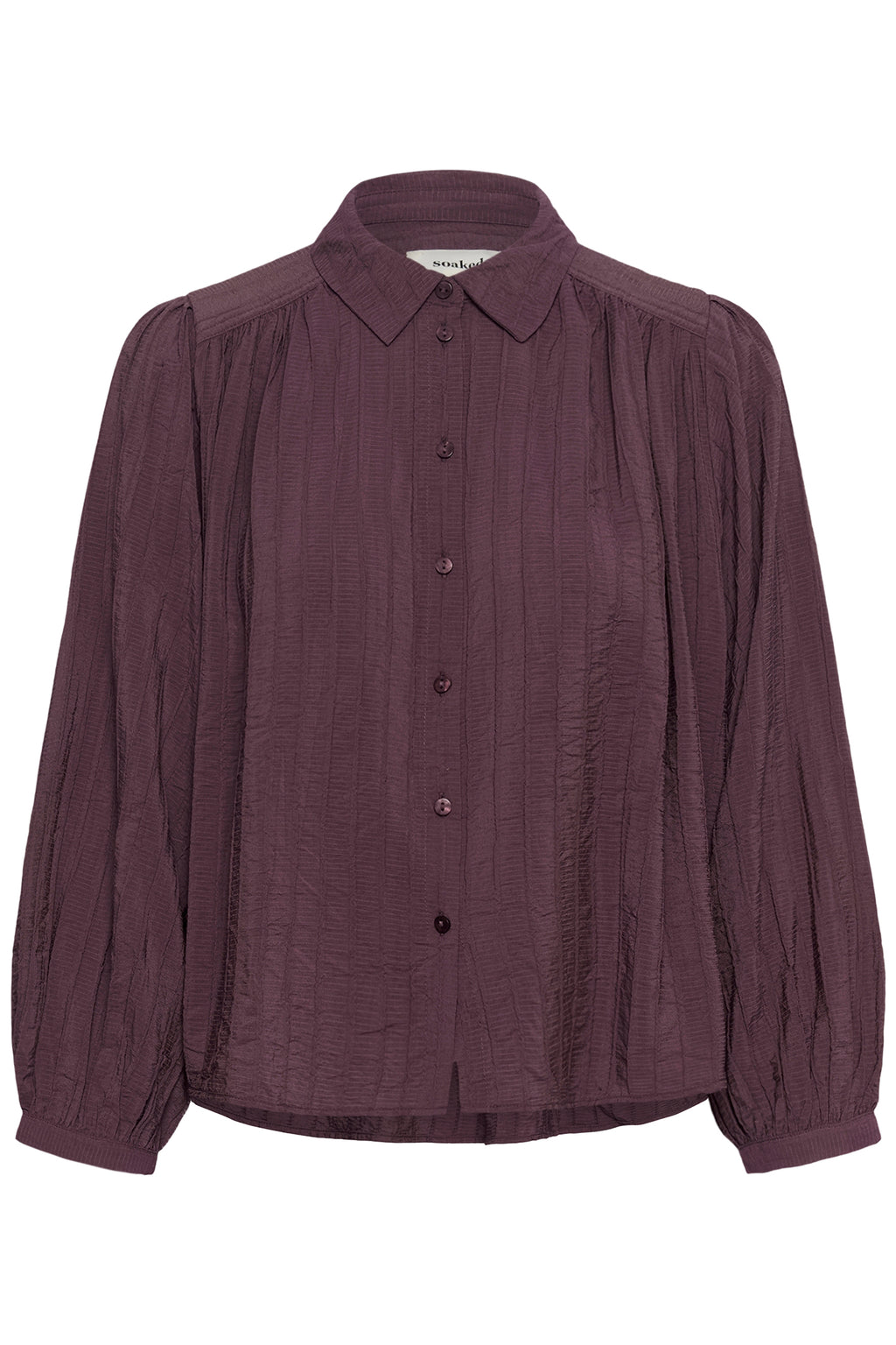 Soaked SLPinatubo Huckleberry Purple Shirt 30409506-191620, front packshot