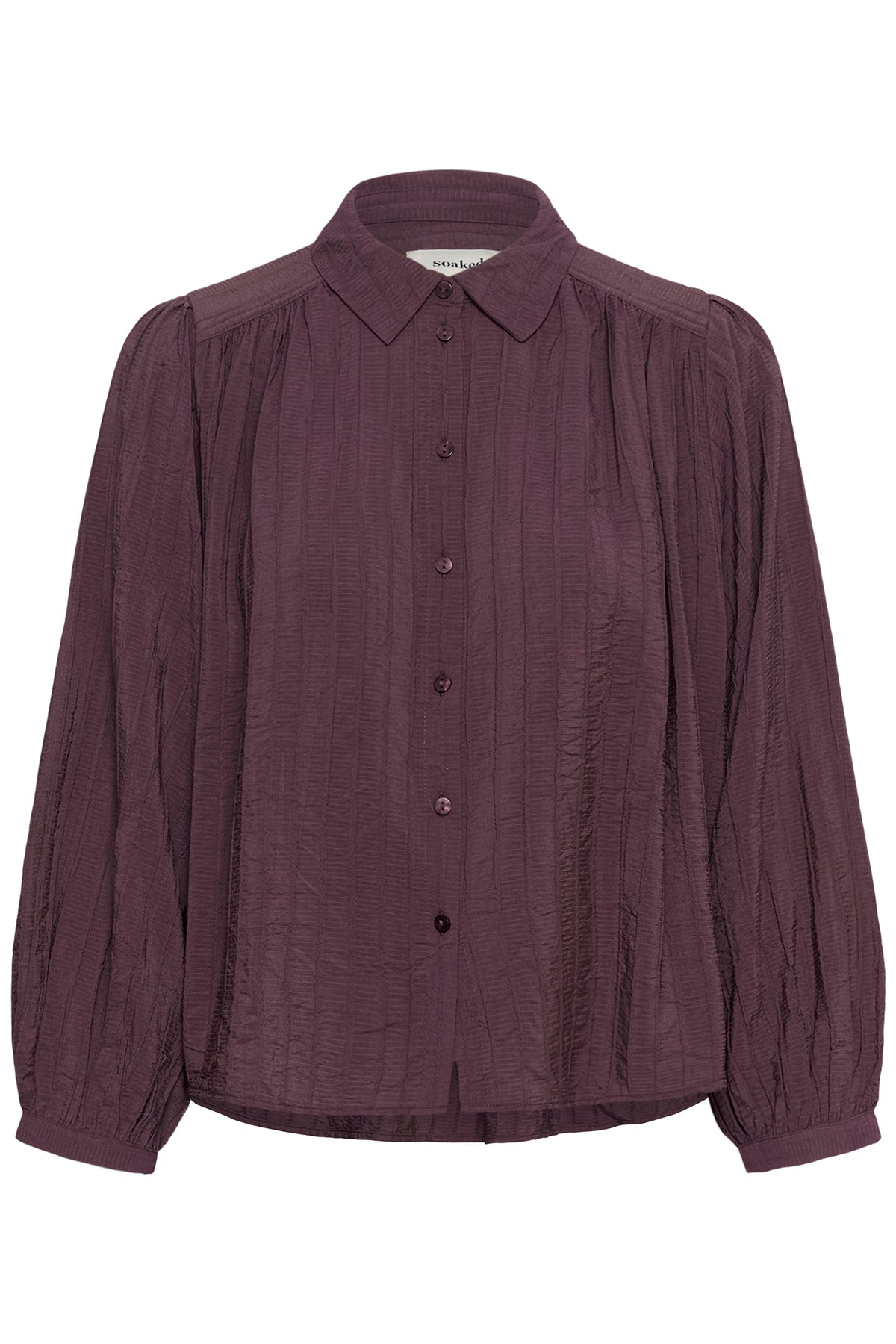 Soaked SLPinatubo Huckleberry Purple Shirt 30409506-191620, front packshot