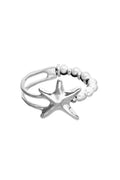 UNOde50 silver starfish and pearl bracelet at OSO Boutique