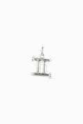 UNOde50 Gemini silver zodiac charm at OSO Boutique