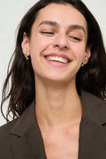 UNOde50 Anima Gold Earrings PEN1077, worn