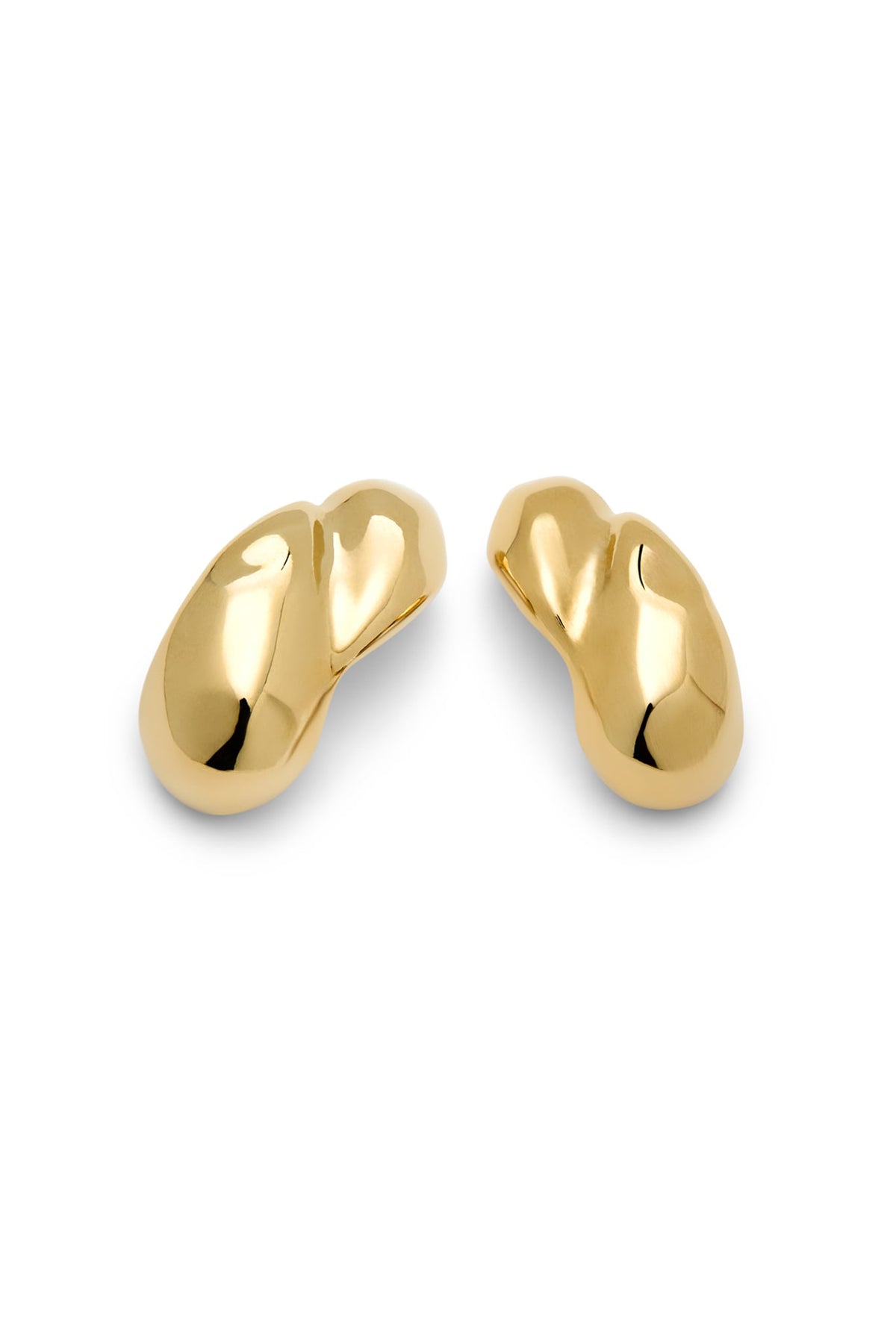 UNOde50 Anima Gold Earrings PEN1077, angled packshot