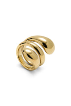 UNOde50 Axis Gold Ring ANI0871, angled packshot