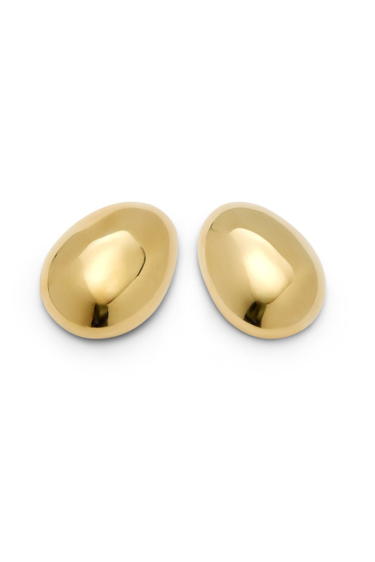 UNOde50 Big Nexia Gold Earrings PEN1081, angled packshot