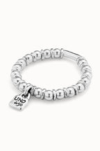 UNOde50 Bohemian Silver Bracelet PUL2368, angled packshot