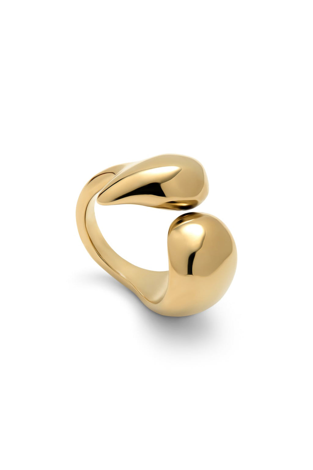 UNOde50 Originia Gold Ring ANI0874, angled packshot