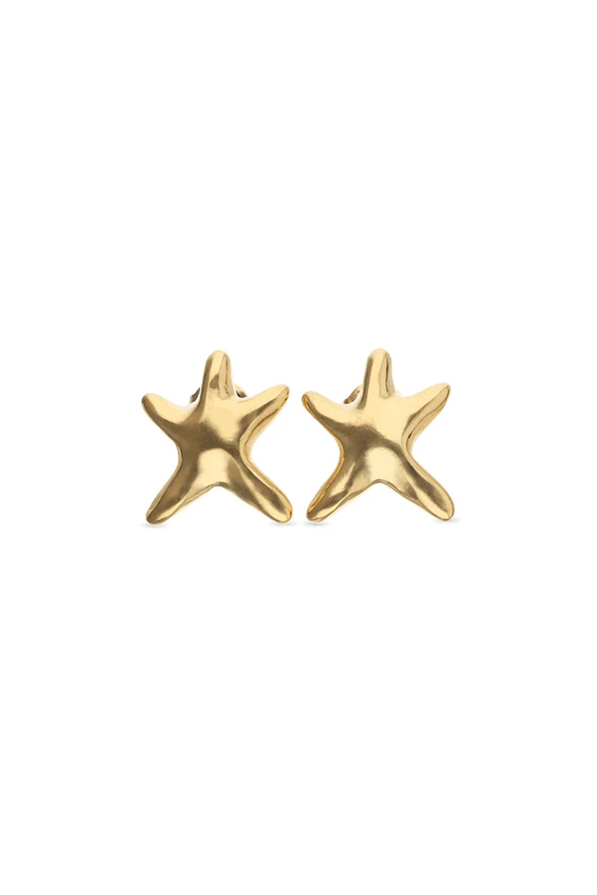 UNOde50 Star Gold Earrings PEN1098, packshot