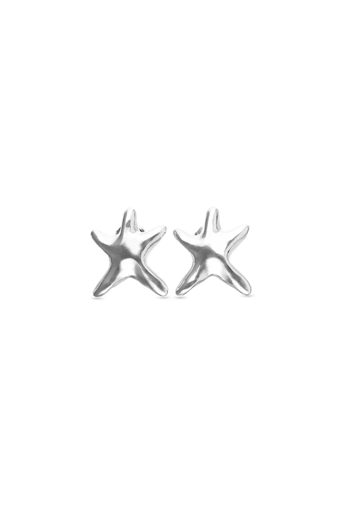 UNOde50 Star Silver Earrings PEN1098, packshot