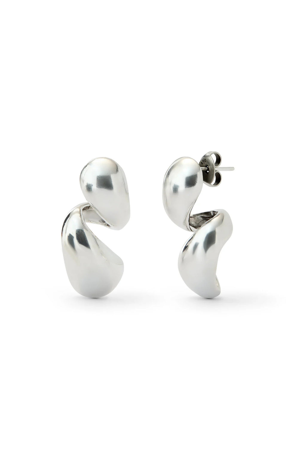 UNOde50 Sterling Silver Essentials Earrings PEN1079, packshot