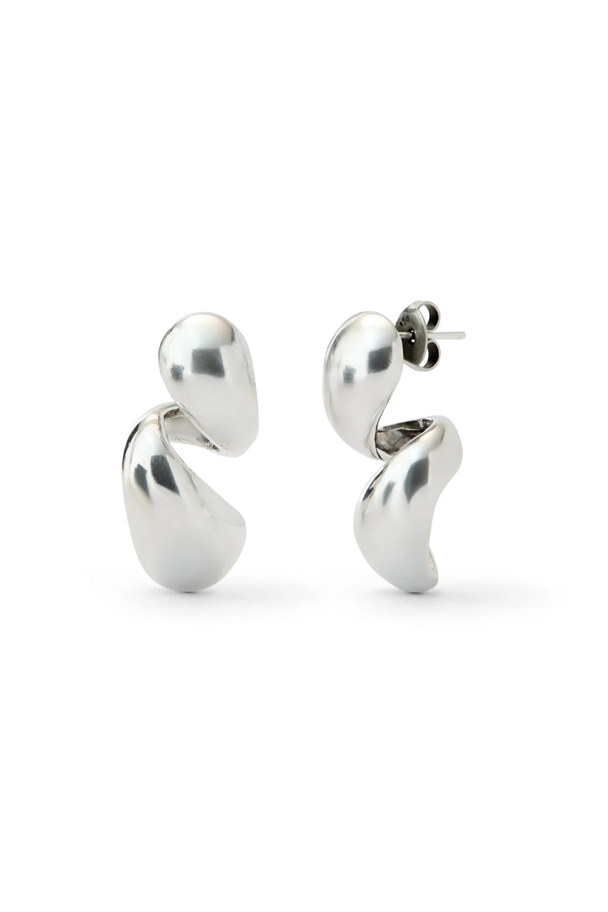 UNOde50 Sterling Silver Essentials Earrings PEN1079, packshot