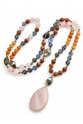 Wild Spirit Blossom Amaris Pink Necklace, front view