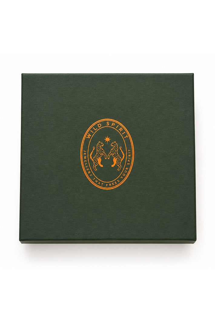 Wild Spirit Large Dark Green Gift Box, presentation box