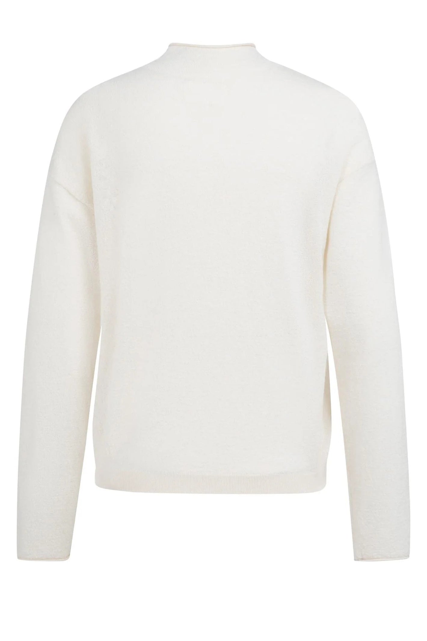 Yaya 01-010143-602 Kit Beige Zip Front High Neck Cardigan