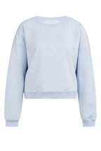 Yaya 01-109114-603 Ice Blue Lightweight Crew Neck Jumper