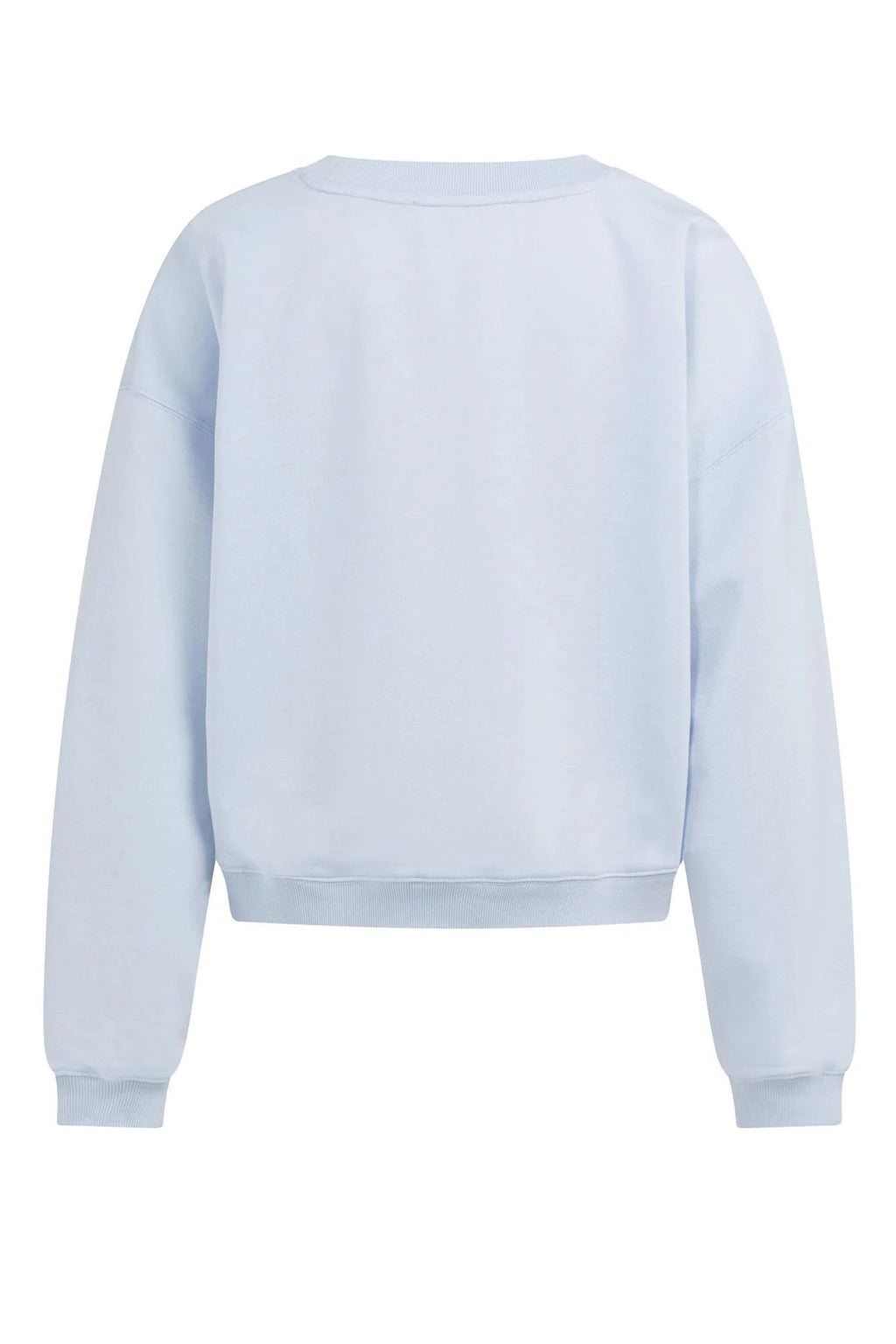 Yaya 01-109114-603 Ice Blue Lightweight Crew Neck Jumper