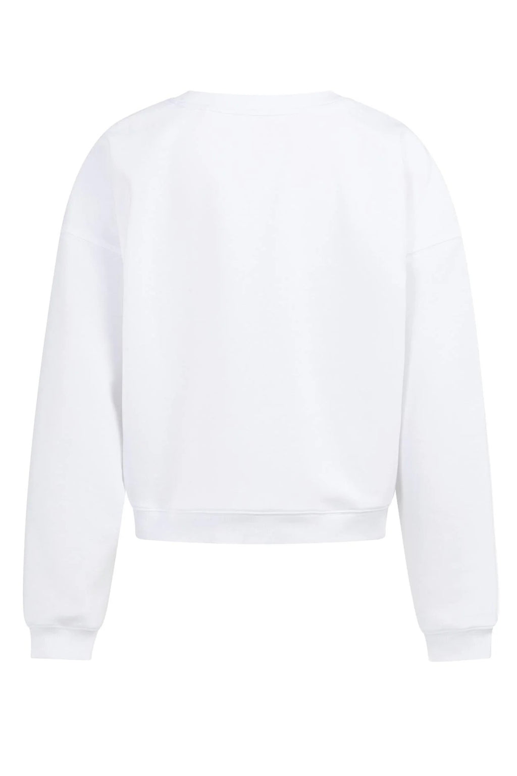 Yaya 01-109114-603 Pure White Lightweight Crew Neck Jumper