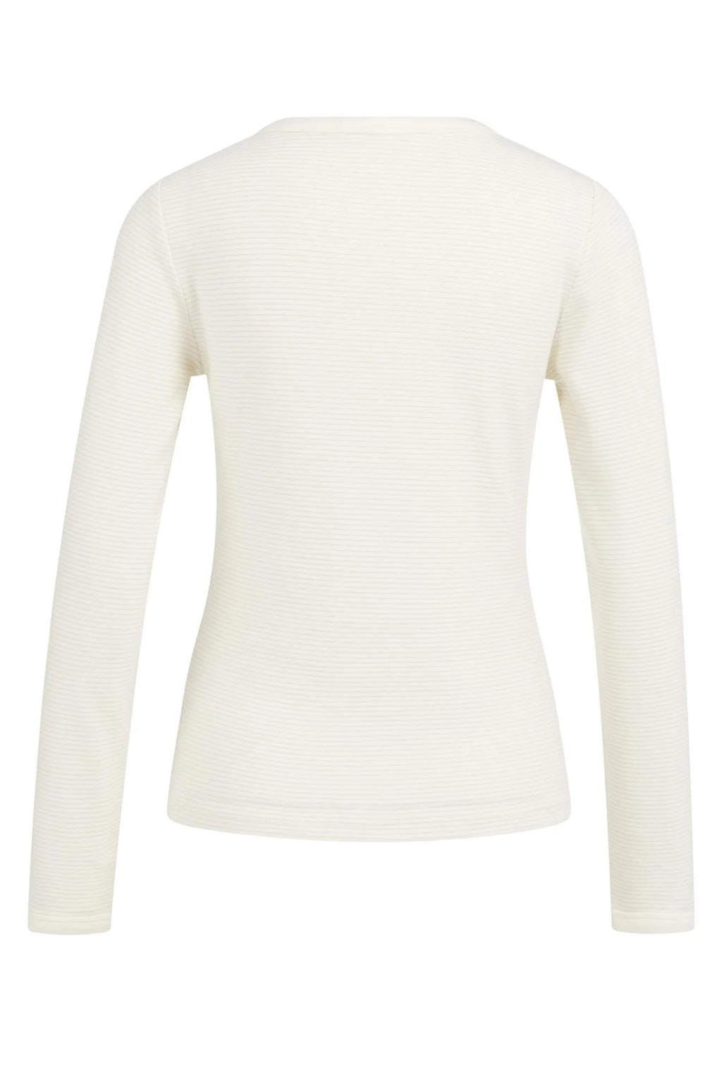Yaya 01-709352-602 Kit Beige Dessin Stripe Long Sleeve Top