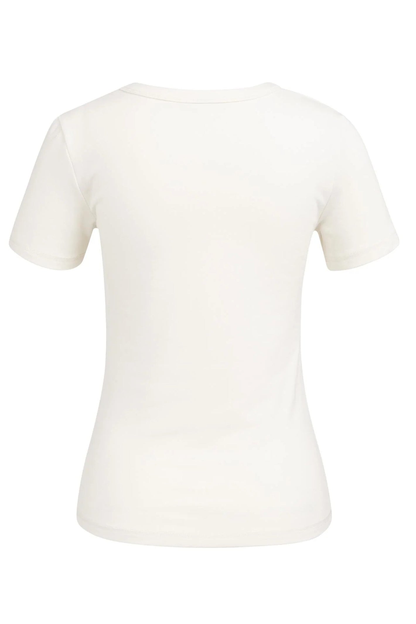 Yaya 01-719085-603 Off White Short Sleeve T-Shirt
