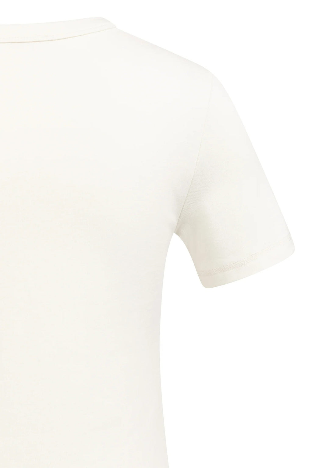 Yaya 01-719085-603 Off White Short Sleeve T-Shirt