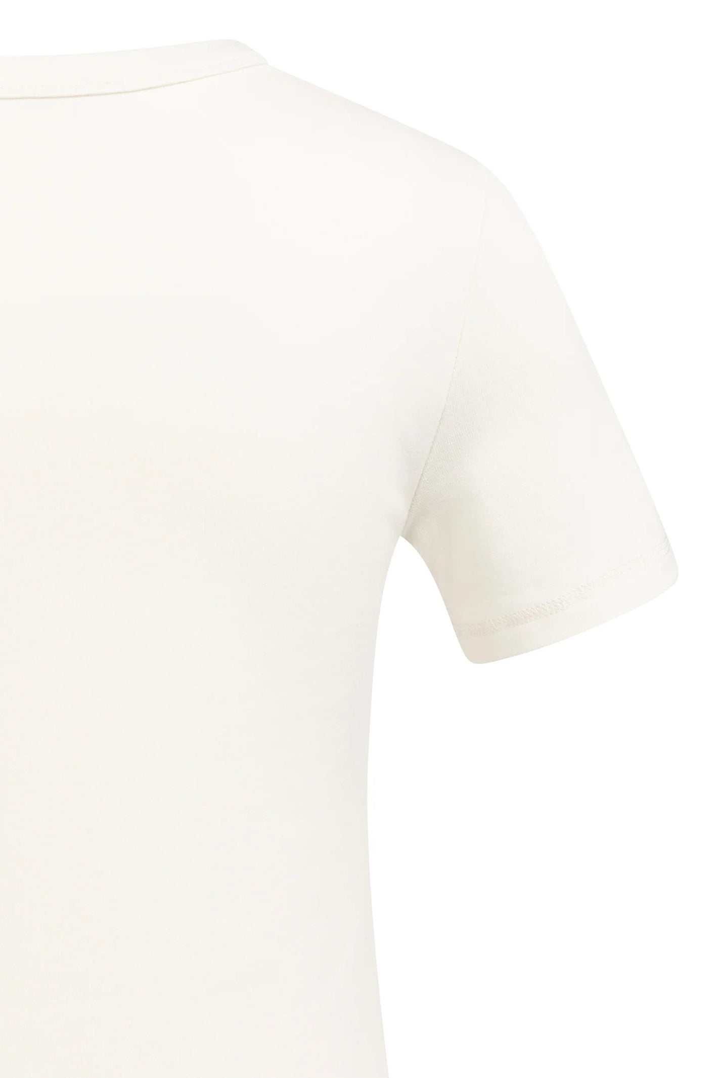 Yaya 01-719085-603 Off White Short Sleeve T-Shirt