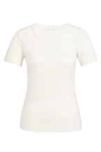 Yaya 01-719085-603 Off White Short Sleeve T-Shirt
