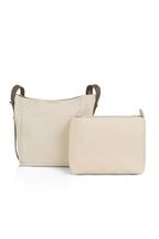 Yaya 03-003109-602 Kit Beige Leather Bag-In-Bag Shoulder Bag