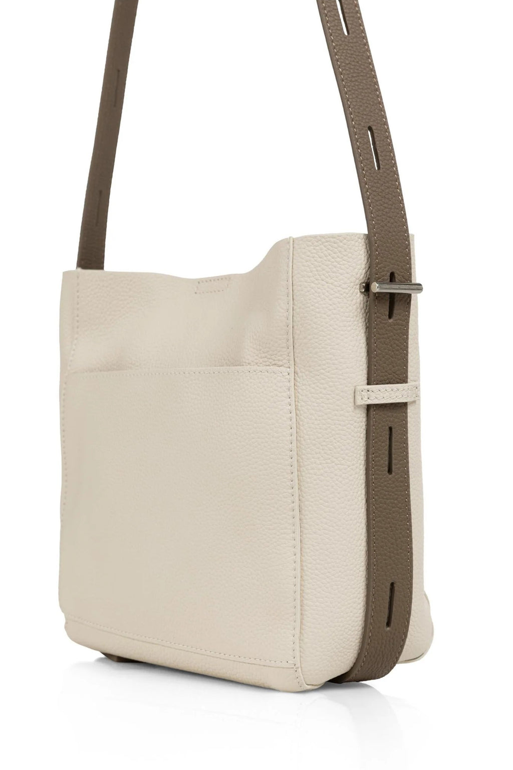 Yaya 03-003109-602 Kit Beige Leather Bag-In-Bag Shoulder Bag