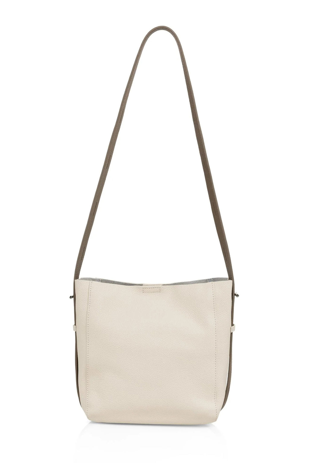 Yaya 03-003109-602 Kit Beige Leather Bag-In-Bag Shoulder Bag