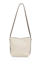 Yaya 03-003109-602 Kit Beige Leather Bag-In-Bag Shoulder Bag