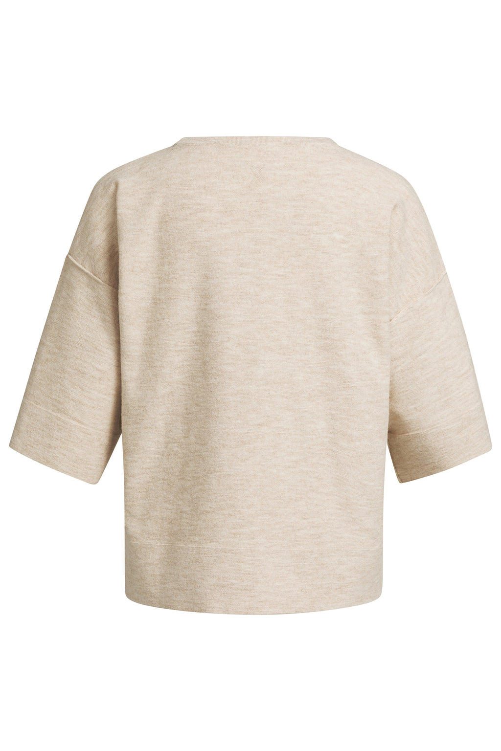 Yaya Beige Melange Top 01-000621-608, back packshot
