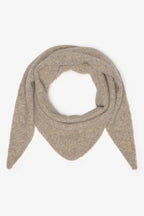 Yerse Mias Beige Bandana Scarf 45914, full shape flat view