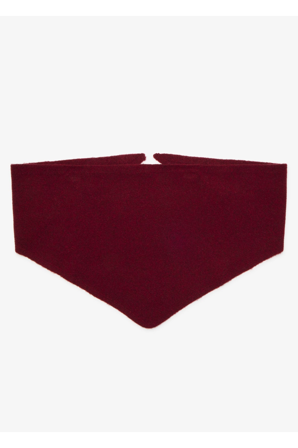 Yerse Mias Burgundy Red Bandana Scarf 45914, folded flat view